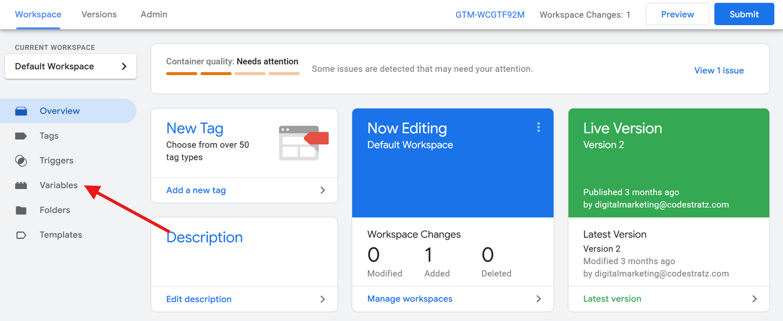 How to select Trigger section in Google tag Manger
