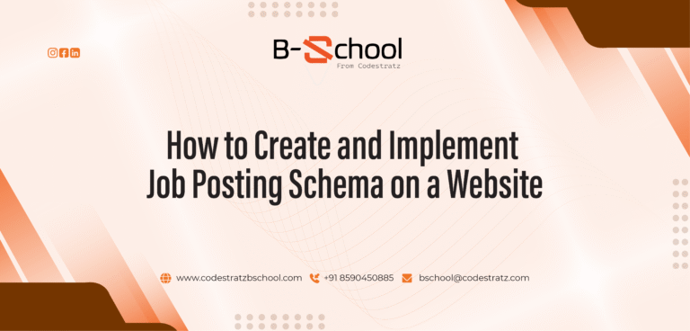 How to Create and Implement Job Posting Schema on a Website